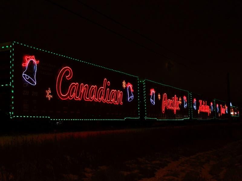 CPR Holiday Train in Winnipeg