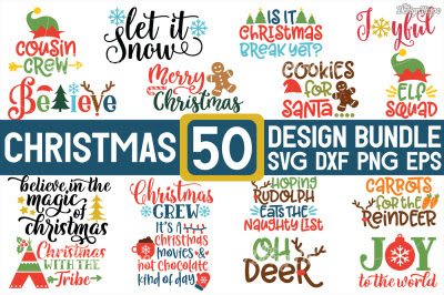 Download Mega Christmas Bundle Svg Png Eps Dxf Cutting Files Free