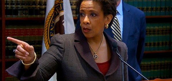Loretta Lynch's Justice Department will place new emphasis on home-grown violent extremism committed by so-called 'right wing' attackers.