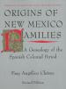 Origins of New Mexico Families