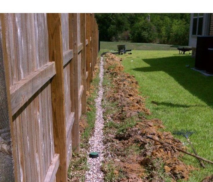 Drainage Problem In Backyard - BACKYARD HOME