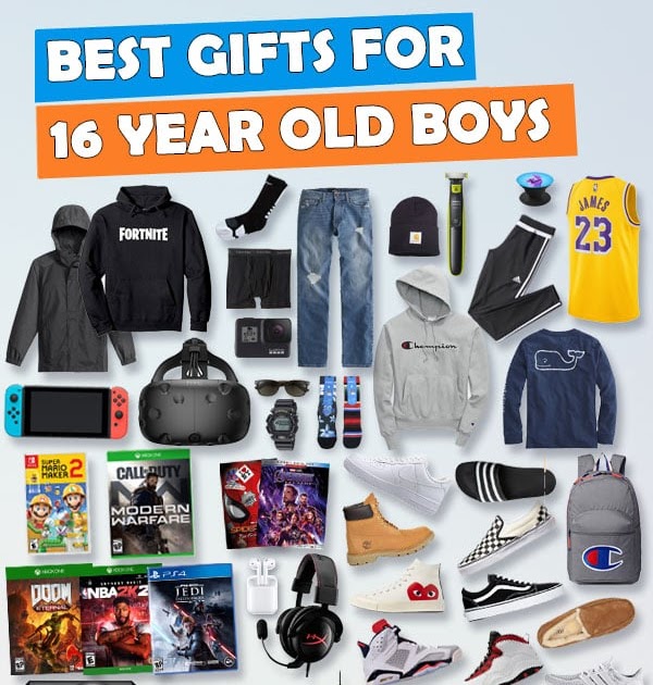 gift ideas for 16 year old boy