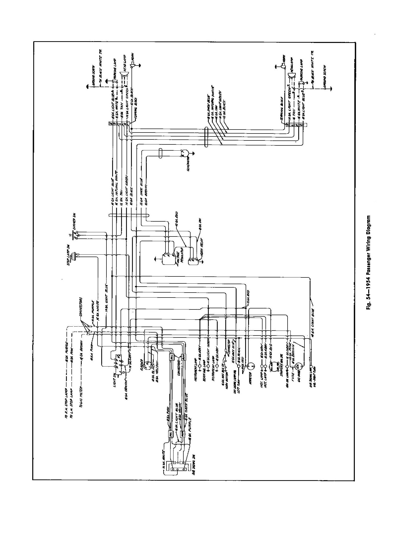 34 Chevy Wiring Harness Diagram
