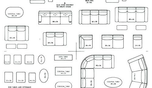 Printable Furniture Templates