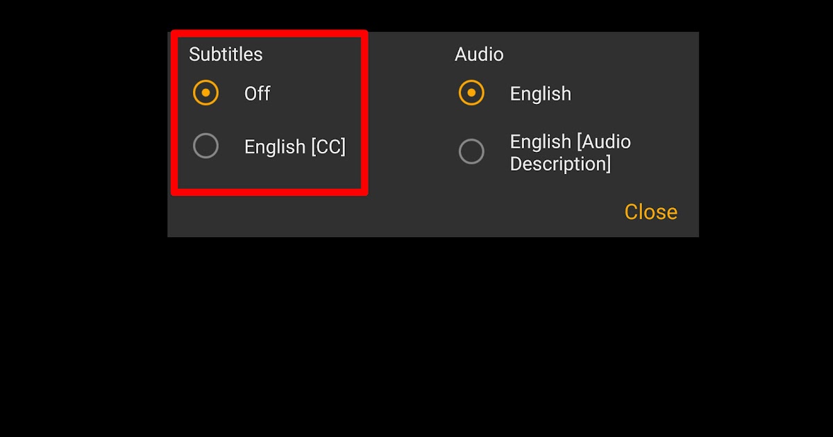 how to change subtitle language on roku