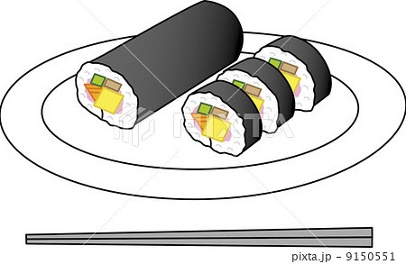 ほとんどのダウンロード 海苔 巻き イラスト 写真素材 フォトライブラリー