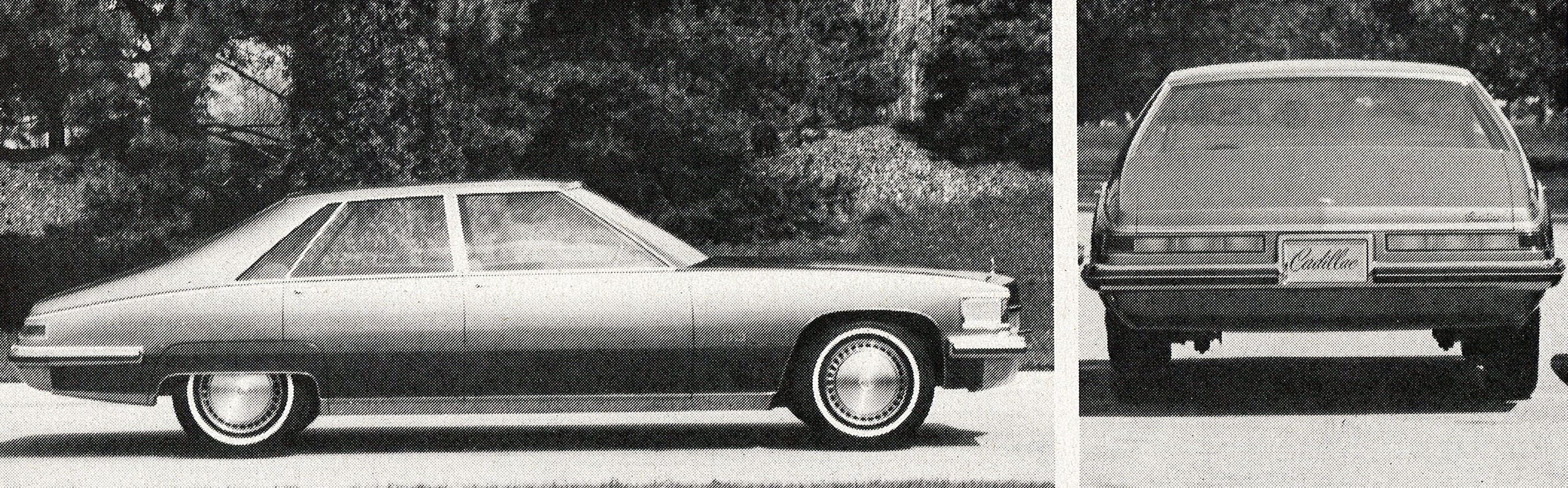 » 1973: Design proposals for the original Cadillac Seville