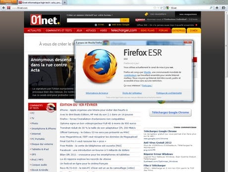 Mozilla esr что это