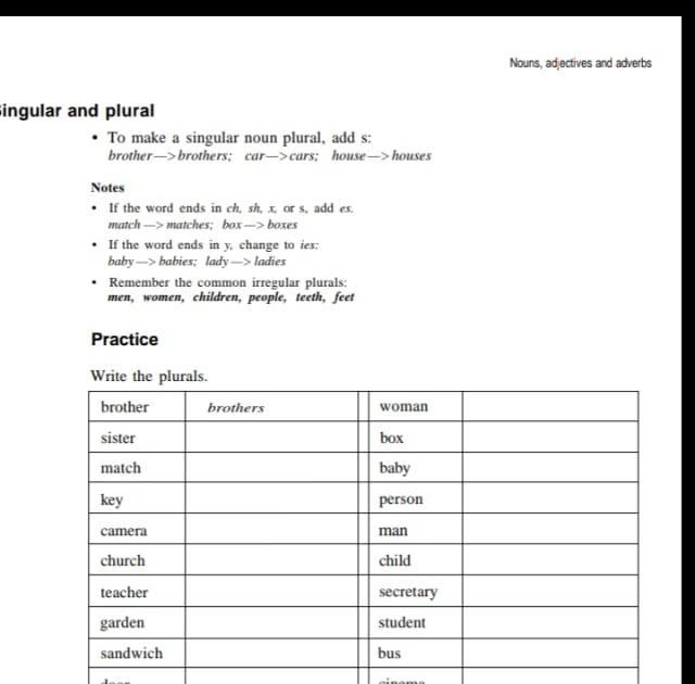 Contoh Dan Jawaban Count And Noncount Nouns Mikiran Soal