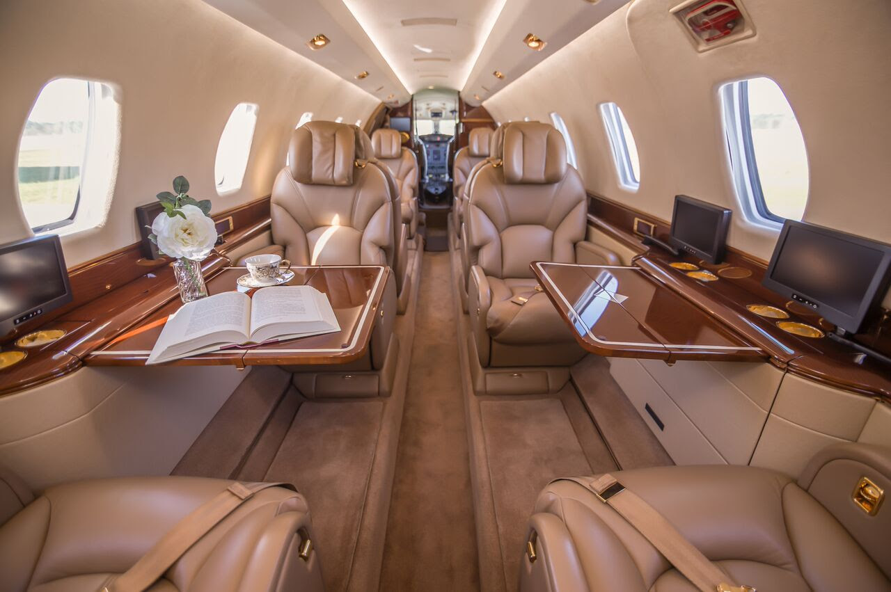 Citation X Interior Layout