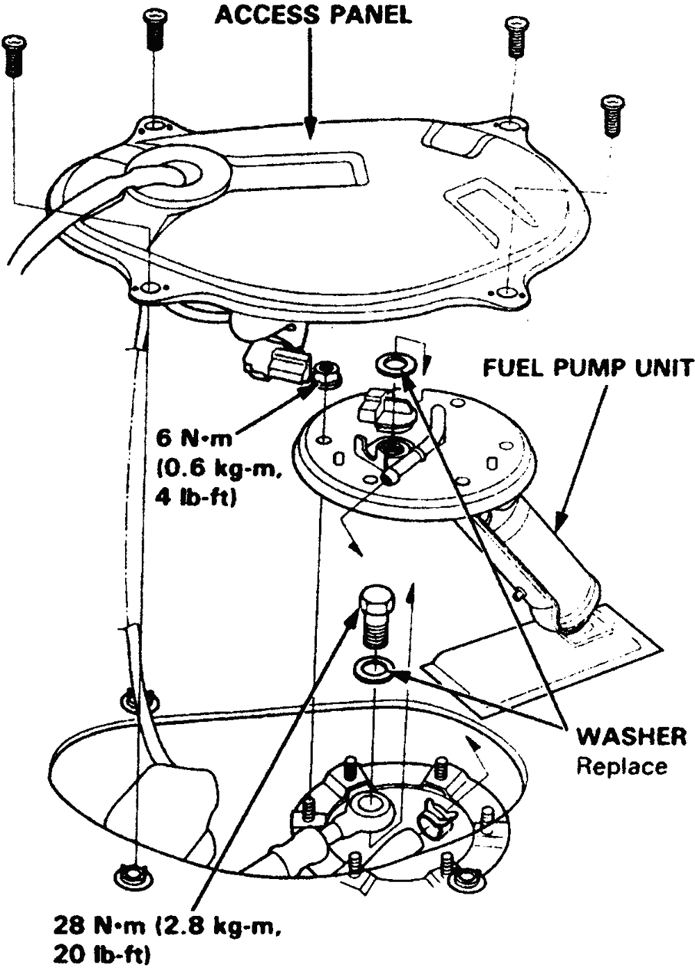 2000 Honda Civic Fuel Pump Relay - Honda Civic