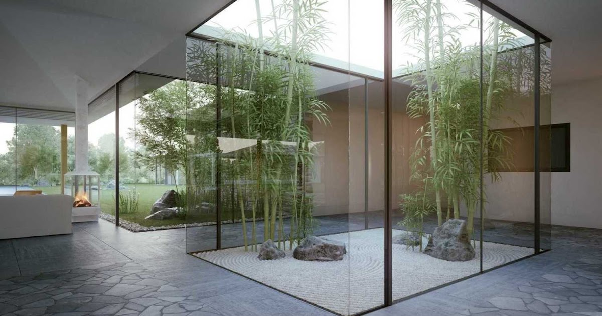 Inspirasi Taman Indoor Minimalis Yang Adem Sejuk Dan Menenangkan Fikiran
