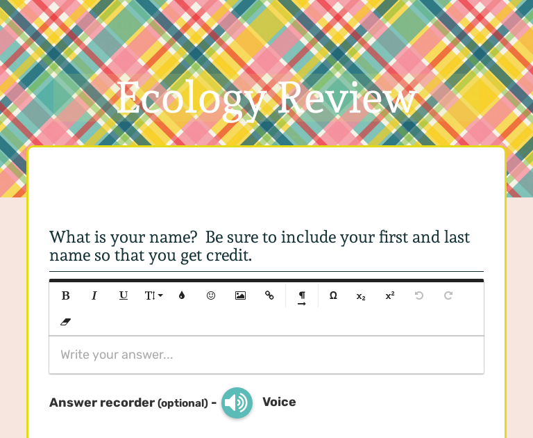 Ecology Review Worksheet 1 : Ecology Review Key 4 1 4 4 : Ecology is a