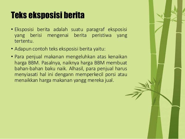 Contoh Teks Eksposisi Dengan 3 Argumentasi :: CONTOH TEKS
