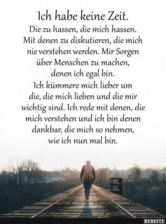 Sprüche Keine Zeit Sprüche
