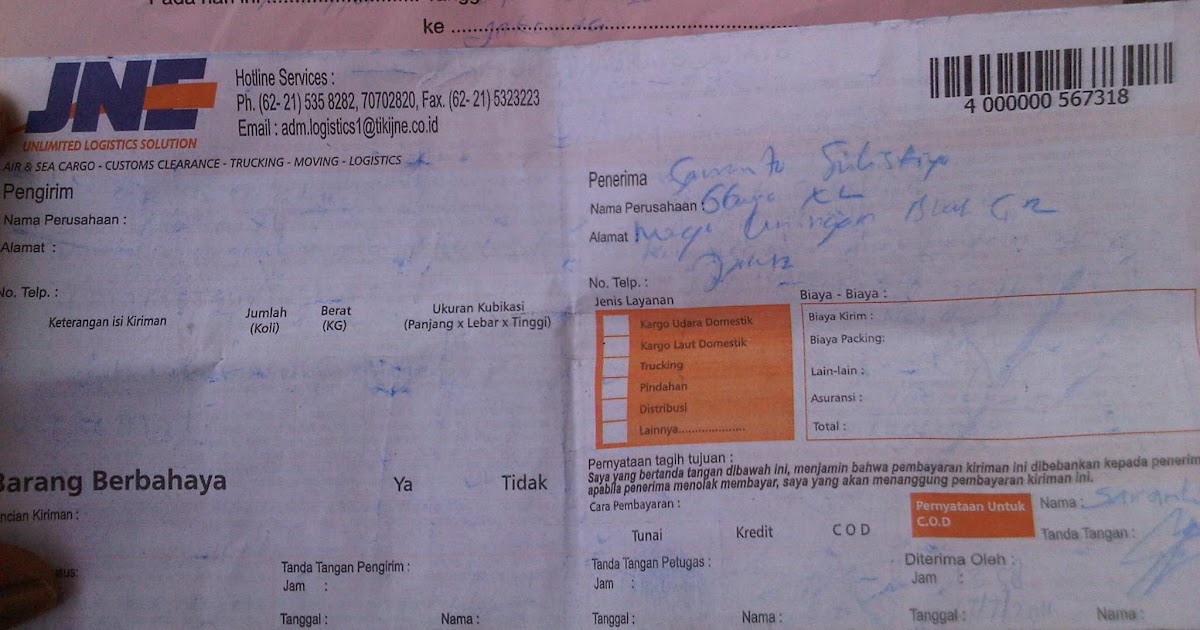 Cara Kirim Paket Dokumen Lewat Jne - Dokumen Pilihan