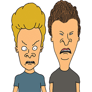 Image result for beavis and buttered laughing