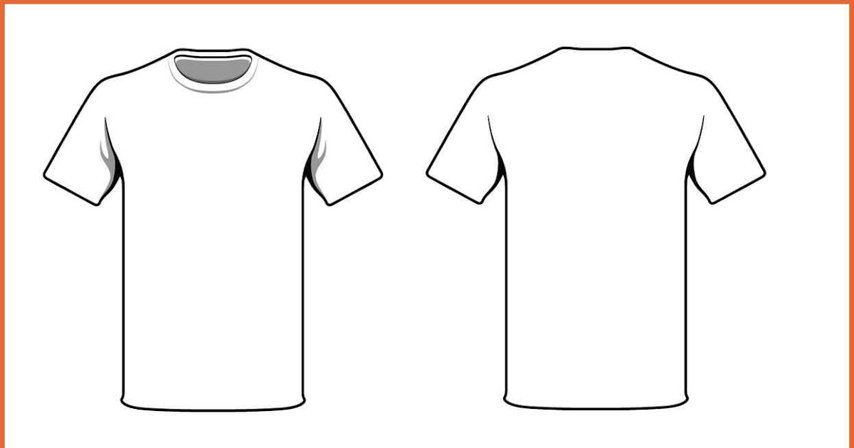 T Shirt Template Illustrator Free - Printable Templates