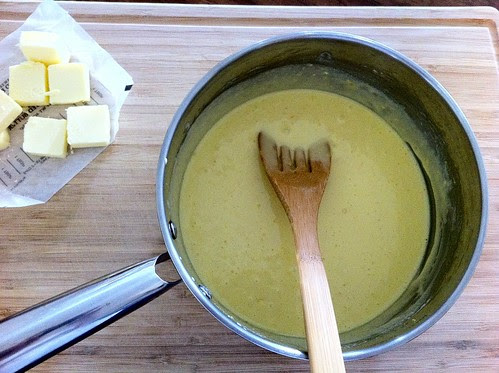 Ready to Add Butter to Curd