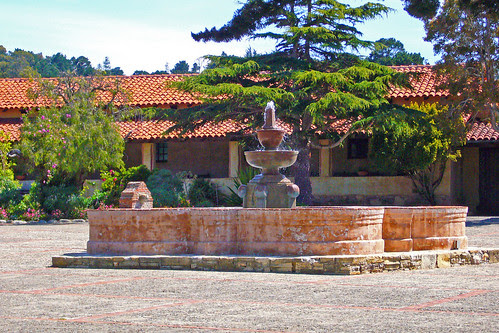 Carmel Mission Fountain