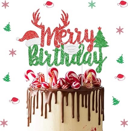 Christmas Birthday Cake - Christmas Birthday Cake Cakecentral Com