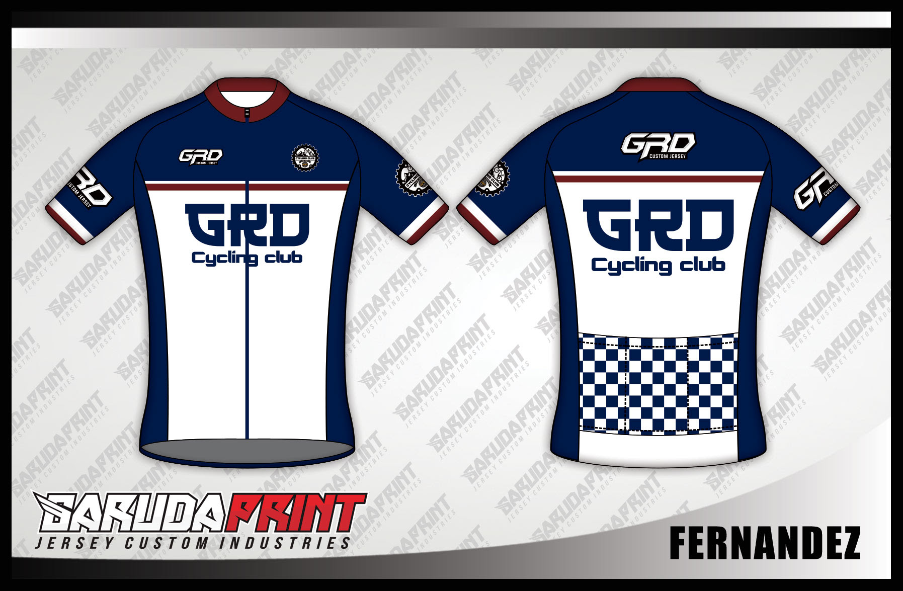 Download Desain Baju Sepeda Cdr Gejorasain PSD Mockup Templates