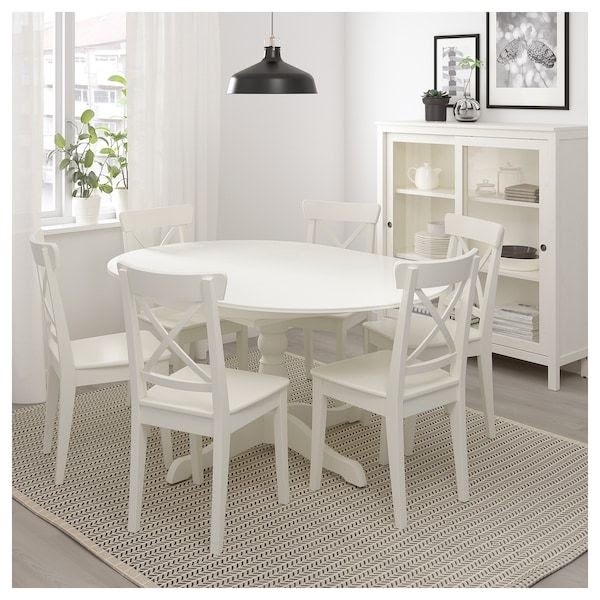 Ikea Tafel Ingatorp Ingatorp Ikea Zwarte Tafel Tafels Eettafels