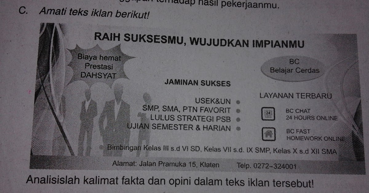 Contoh Kalimat Opini - Contoh Kalimat Fakta Dan Opini Bahasa Inggris