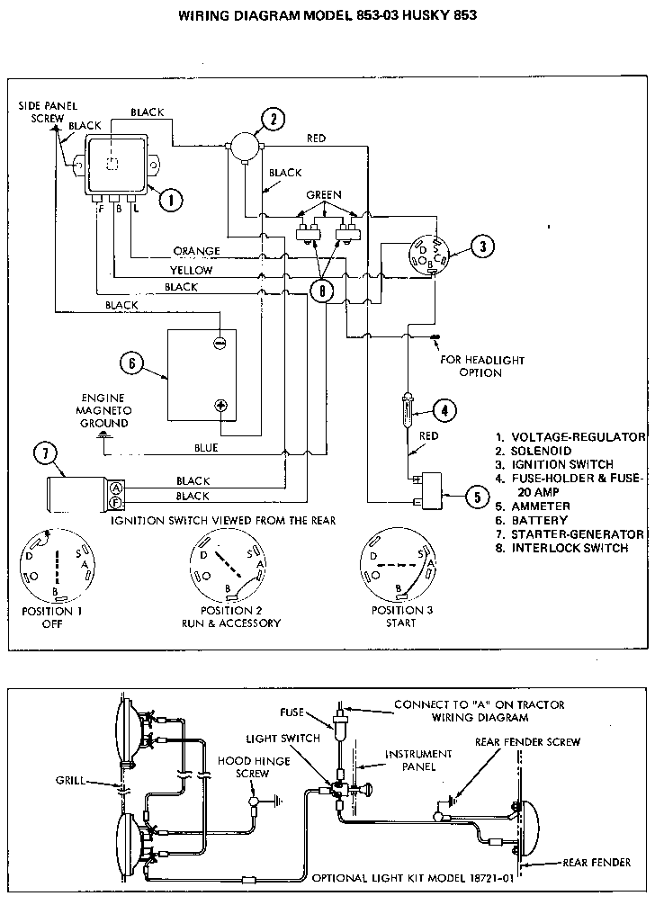 Wiring Diagram For Roper Lawn Mower