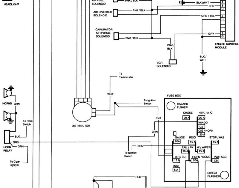 84 Chevy Truck Wiring Diagram - Wiring Diagram Networks