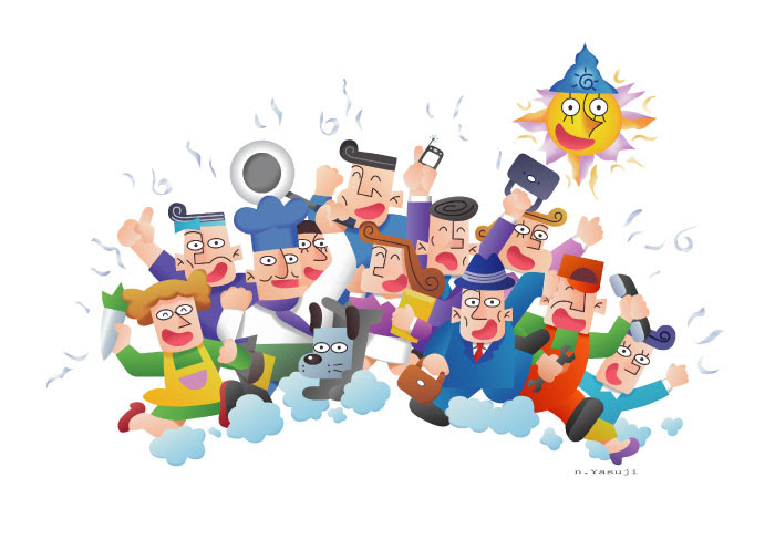 驚くばかり仕事 働く 人 イラスト ディズニー帝国