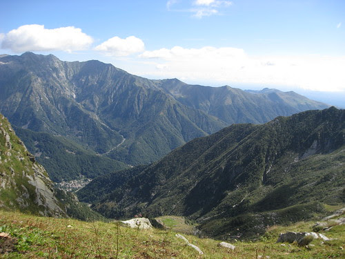 Vista dall'Alpe Giaspret