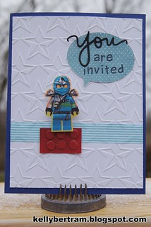 Lego Ninjago Party Invite