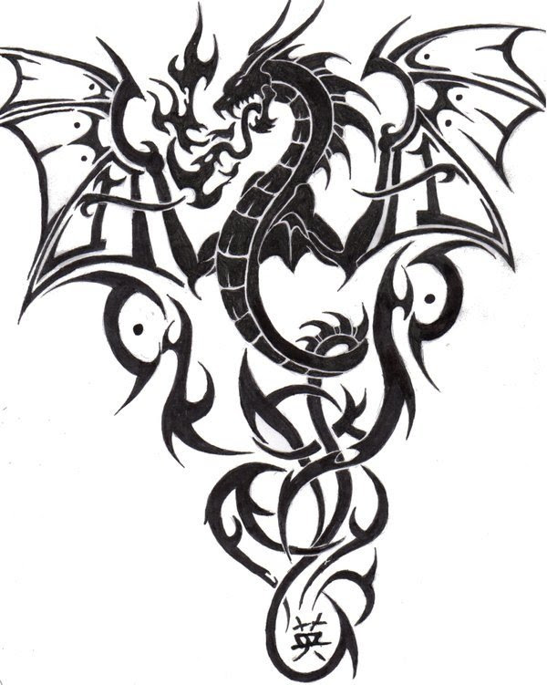 3D Dragon Tattoo Designs / 150 Best 3d Tattoo Ideas & Designs for Men ...