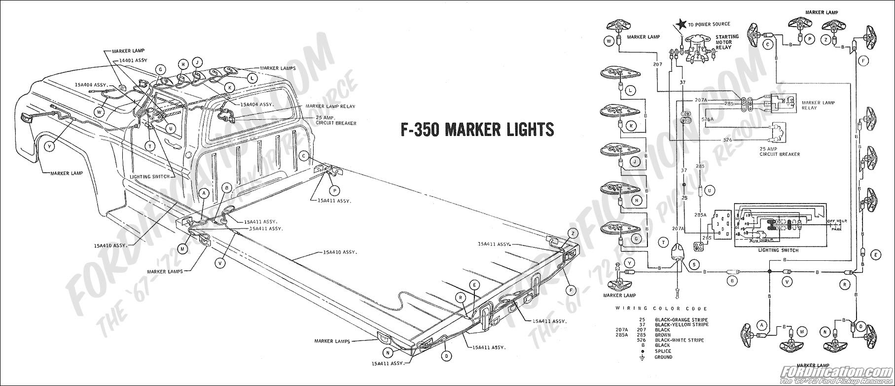 Ford Truck Tail Light Wiring - Wiring Diagram