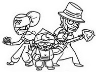 Legendary Brawlers Brawl Stars Coloring Pages Coloring And Drawing - brawl stars para colorir lendarios