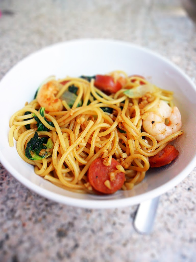 Resepi Spaghetti Carbonara Terbaik  Kerja Kosk
