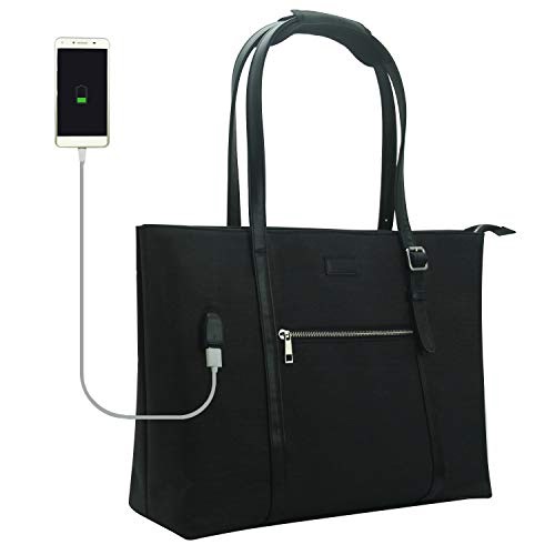 fashion sweet: Buy Laptop Tote Bag,15.6 inch Laptop Organizer Bag with USB Charging Port Multi ...