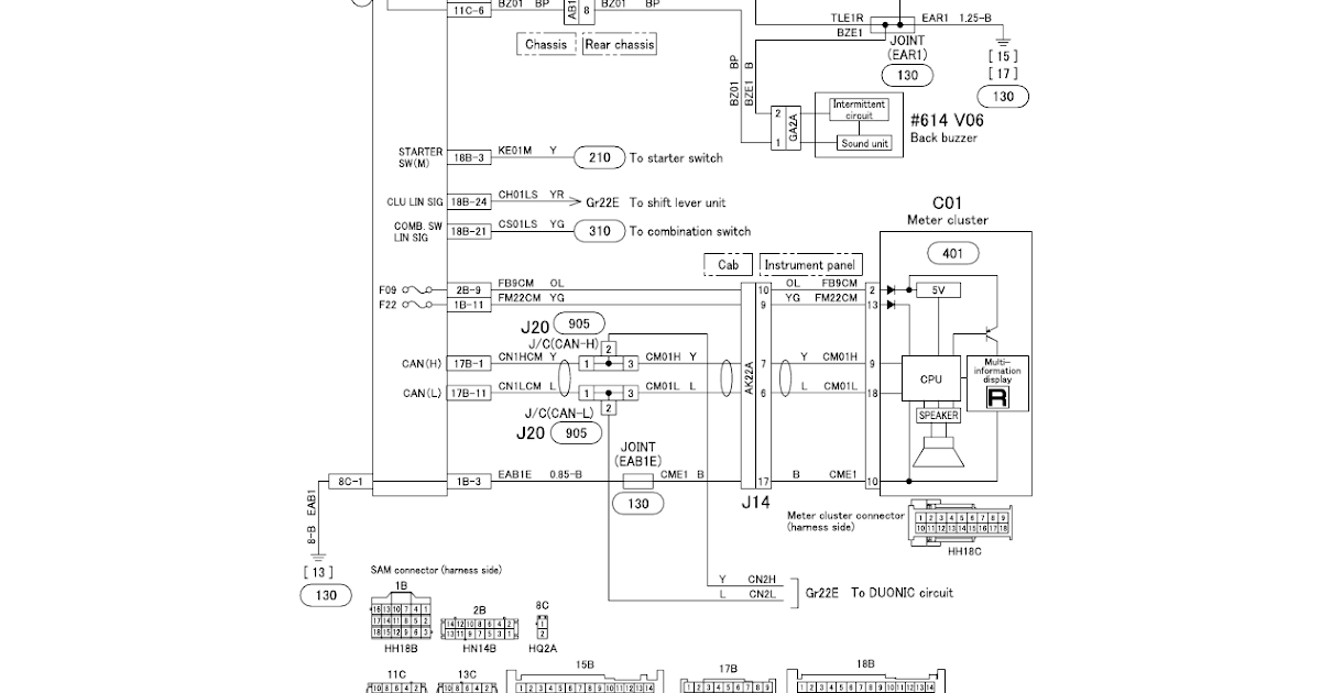 Wiring Diagram Mitsubishi Canter - Diagram In Pictures Database