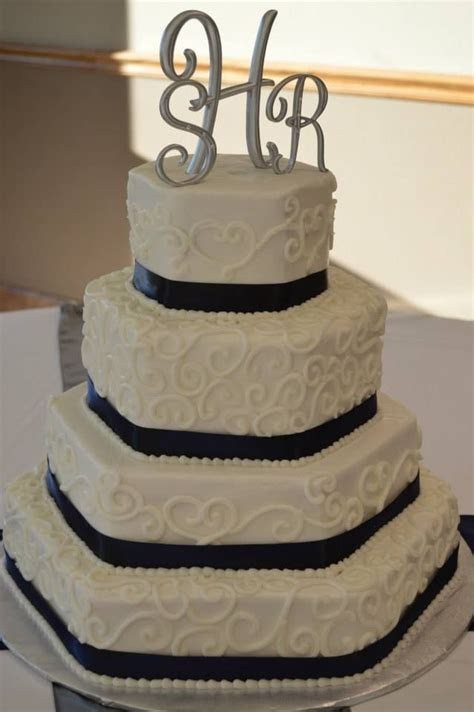 Four tier hexagon wedding cake My cakes Hexagon Four tier hexagon wedding cake My cakes Hexagon