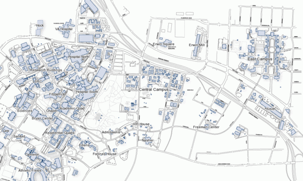 Duke Central Campus Map Current Red Tide Florida Map