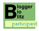 Blogger BioBlitz participant logo with birdy