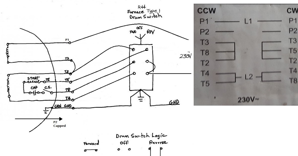 230/480 Volt Motor Wiring