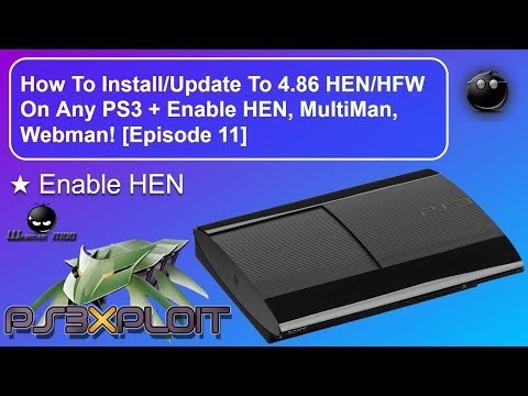 Yyoosskのメモ Ps3 バージョン4 86の本体にhenを導入する方法 Cfw未対応の本体を含む全てのモデルに対応