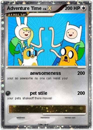 Gallery For gt; Adventure Time Pokemon Cards Gallery For gt; Adventure Time Pokemon Cards