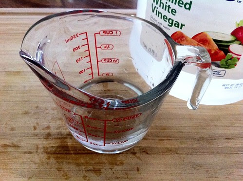 1/4 Cup White Vinegar