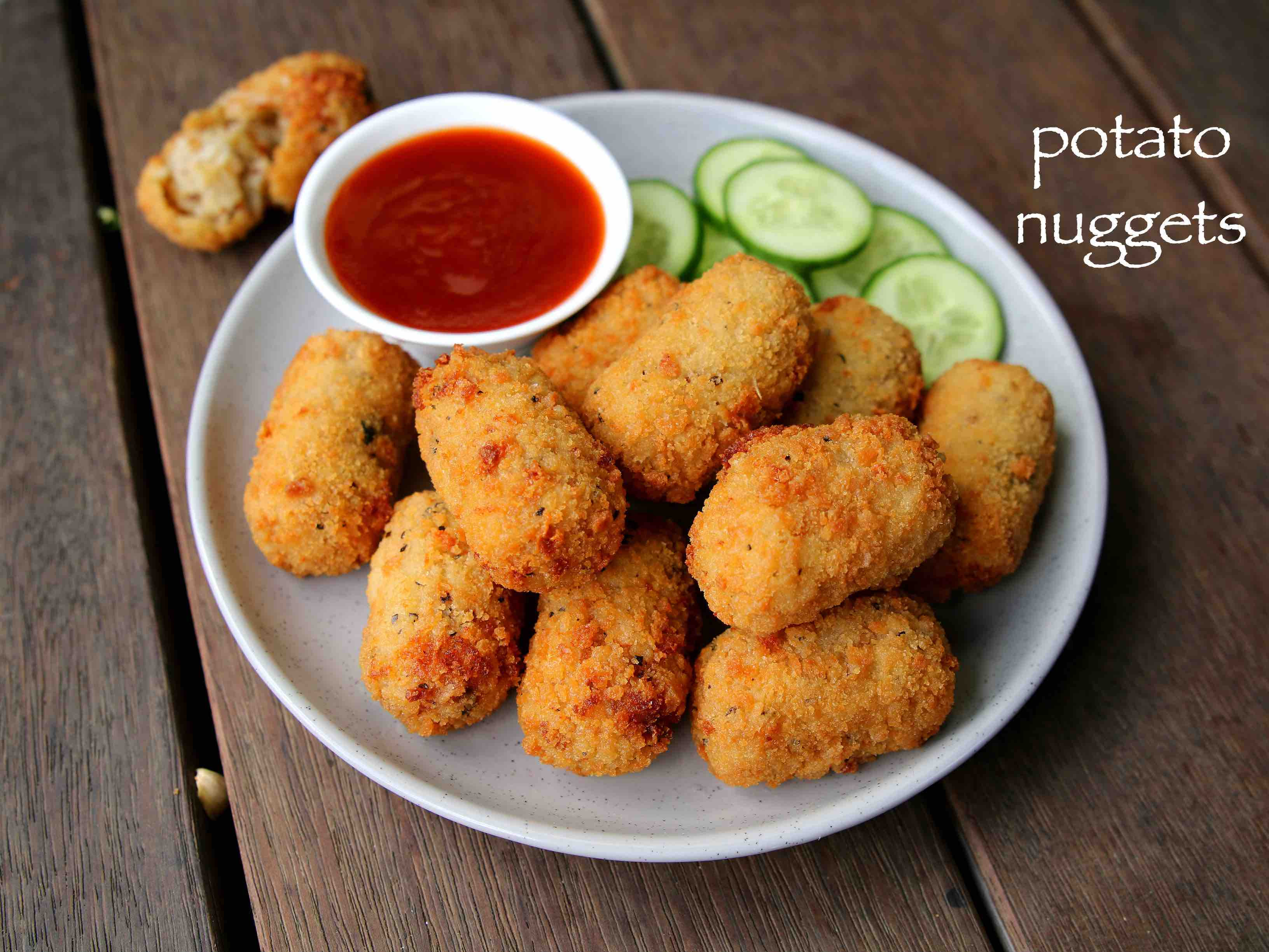 potato nuggets recipe | spicy potato nuggets | potato ...