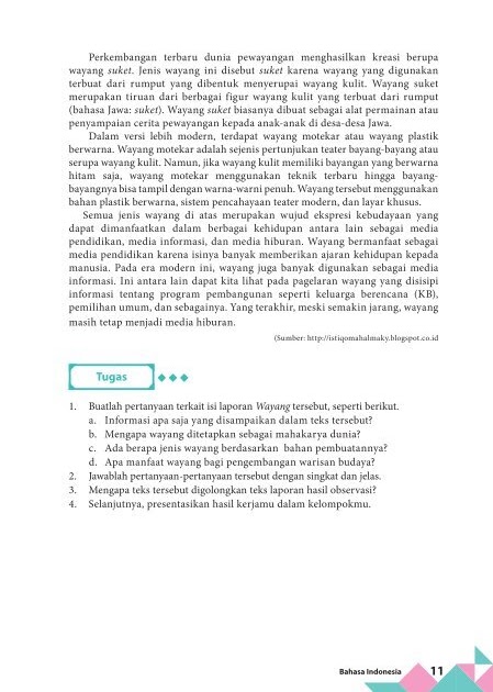 23++ Informasi apa saja yang disampaikan dalam teks wayang info