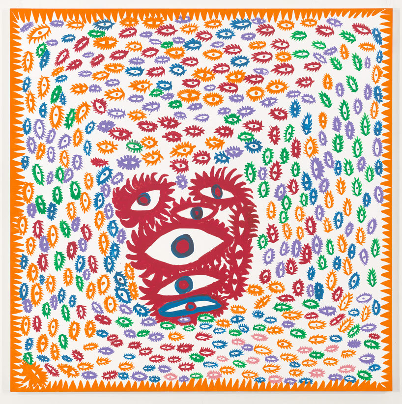 yayoi kusama exhibits paintings and installations at david zwirner