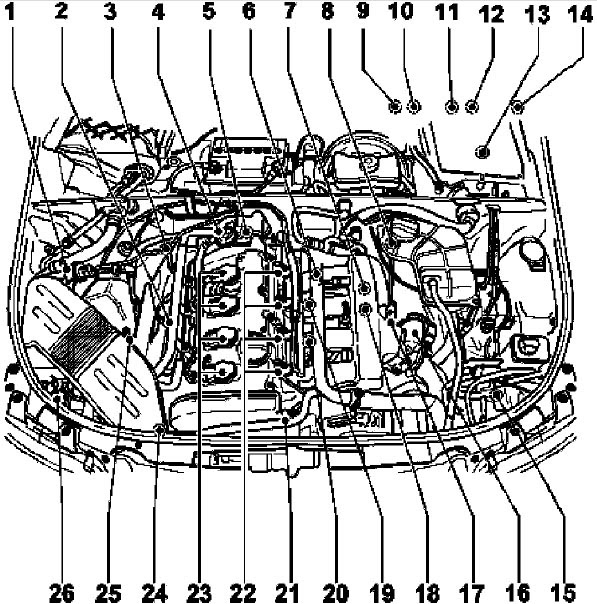 1: Audi 18 T Engine Diagram